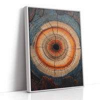 AL0754 - Premium Art Print - White Framed Canvas image 1