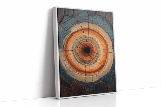 AL0754 - Premium Art Print - White Framed Canvas image 1