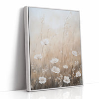 AL0760 - Premium Art Print - White Framed Canvas image 1