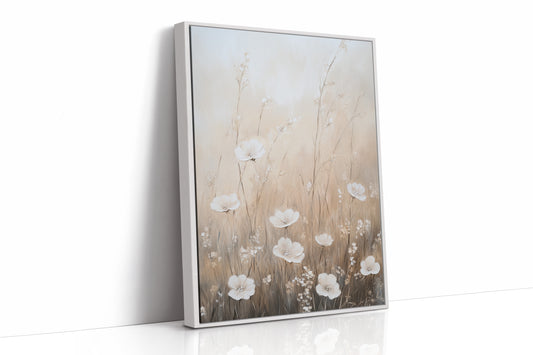 AL0760 - Premium Art Print - White Framed Canvas image 1
