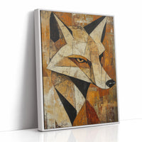 AL0761 - Premium Art Print - White Framed Canvas image 1