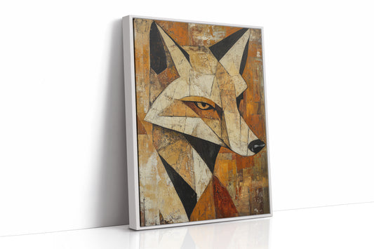 AL0761 - Premium Art Print - White Framed Canvas image 1