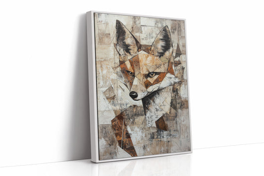 AL0762 - Premium Art Print - White Framed Canvas image 1