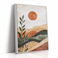 AL0766 - Premium Art Print - White Framed Canvas image 1