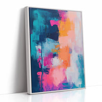 AL0767 - Premium Art Print - White Framed Canvas image 1