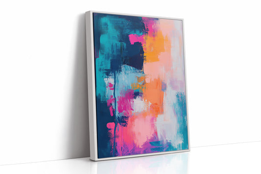AL0767 - Premium Art Print - White Framed Canvas image 1