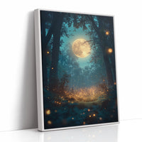 AL0769 - Premium Art Print - White Framed Canvas image 1