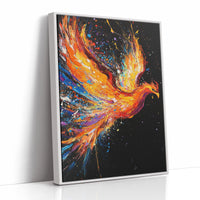 AL0786 - Premium Art Print - White Framed Canvas image 1