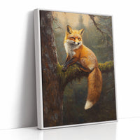 AL0787 - Premium Art Print - White Framed Canvas image 1