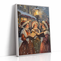AL0799 - Premium Art Print - White Framed Canvas image 1