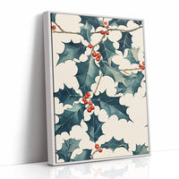 AL0814 - Premium Art Print - White Framed Canvas image 1