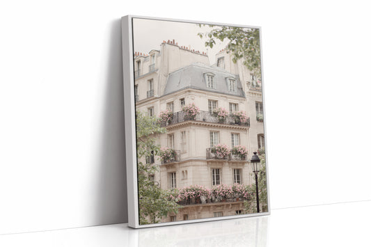 AL1890 - Premium Art Print - White Framed Canvas image 1