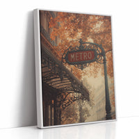 AL1891 - Premium Art Print - White Framed Canvas image 1