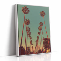 AL1988 - Premium Art Print - White Framed Canvas image 1