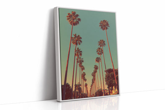 AL1988 - Premium Art Print - White Framed Canvas image 1