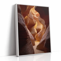 AL1886 - Premium Art Print - White Framed Canvas image 1