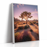 AL1887 - Premium Art Print - White Framed Canvas image 1