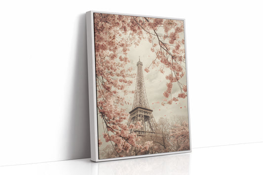 AL1888 - Premium Art Print - White Framed Canvas image 1