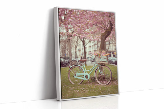 AL1889 - Premium Art Print - White Framed Canvas image 1