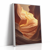 AL1881 - Premium Art Print - White Framed Canvas image 1