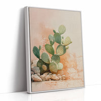 AL1874 - Premium Art Print - White Framed Canvas image 1
