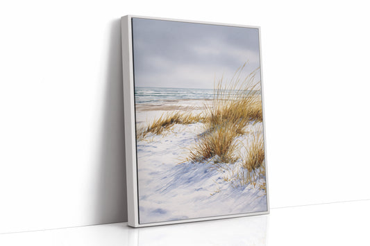 AL1875 - Premium Art Print - White Framed Canvas image 1
