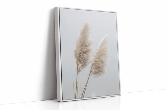 AL1877 - Premium Art Print - White Framed Canvas image 1