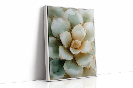 AL1878 - Premium Art Print - White Framed Canvas image 1