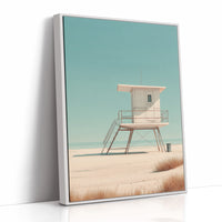 AL1871 - Premium Art Print - White Framed Canvas image 1