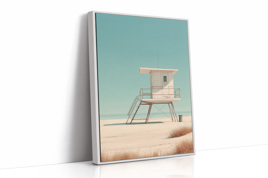 AL1871 - Premium Art Print - White Framed Canvas image 1