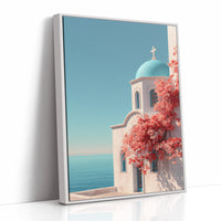 AL1867 - Premium Art Print - White Framed Canvas image 1