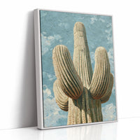 AL1857 - Premium Art Print - White Framed Canvas image 1