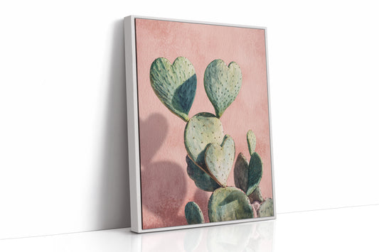 AL1858 - Premium Art Print - White Framed Canvas image 1