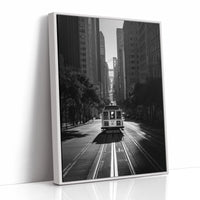 AL1861 - Premium Art Print - White Framed Canvas image 1