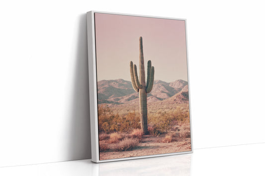 AL1850 - Premium Art Print - White Framed Canvas image 1