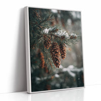 AL1851 - Premium Art Print - White Framed Canvas image 1