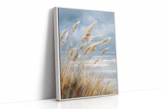 AL1842 - Premium Art Print - White Framed Canvas image 1