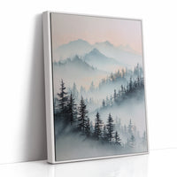 AL1844 - Premium Art Print - White Framed Canvas image 1