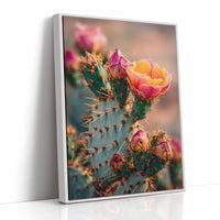 AL1830 - Premium Art Print - White Framed Canvas image 1