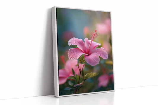 AL1831 - Premium Art Print - White Framed Canvas image 1