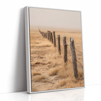 AL1832 - Premium Art Print - White Framed Canvas image 1