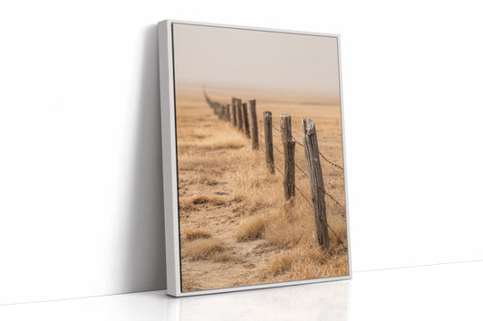 AL1832 - Premium Art Print - White Framed Canvas image 1