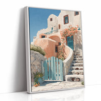 AL1817 - Premium Art Print - White Framed Canvas image 1