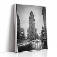 AL1826 - Premium Art Print - White Framed Canvas image 1