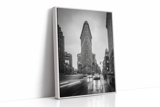AL1826 - Premium Art Print - White Framed Canvas image 1