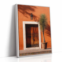 AL1815 - Premium Art Print - White Framed Canvas image 1