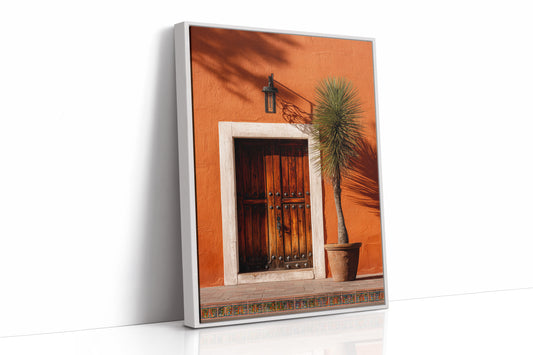 AL1815 - Premium Art Print - White Framed Canvas image 1