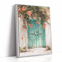 AL1816 - Premium Art Print - White Framed Canvas image 1