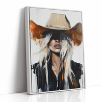 Western Edge - Bold & Fearless Cowboy Chic Canvas Art