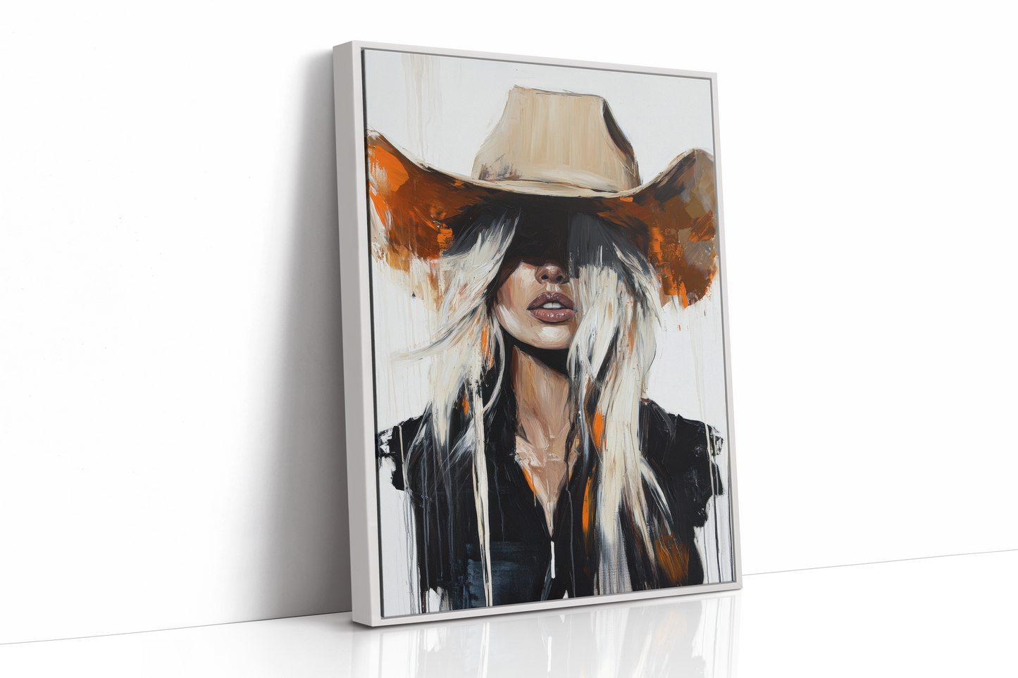 Western Edge - Bold & Fearless Cowboy Chic Canvas Art